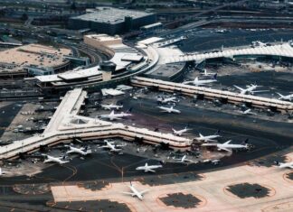 Mezinárodní letiště Newark Liberty (EWR) mezinárodní letiště New York